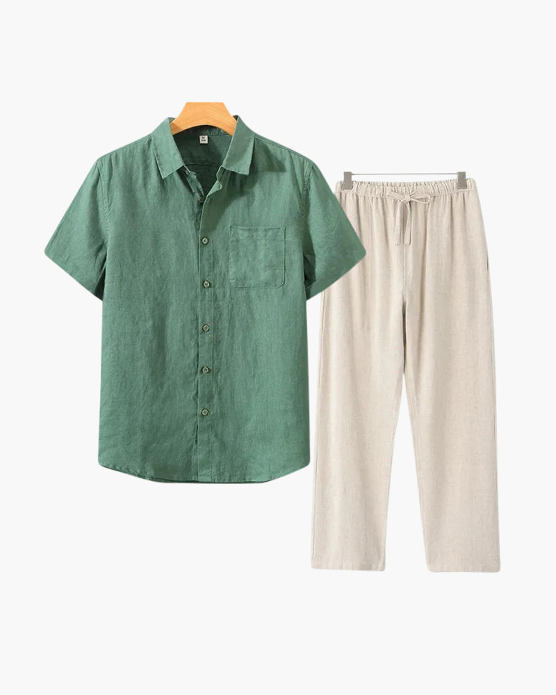 Linen Set (Short Sleeve)