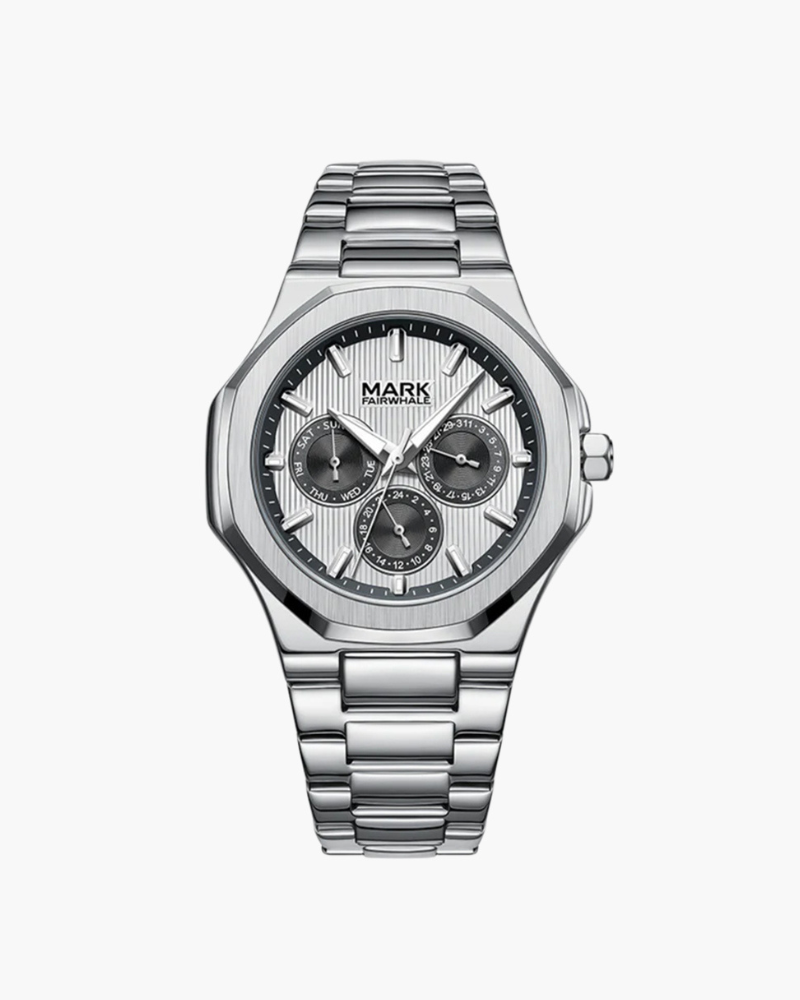 Stainless Steel Watch (Water-Resistant)
