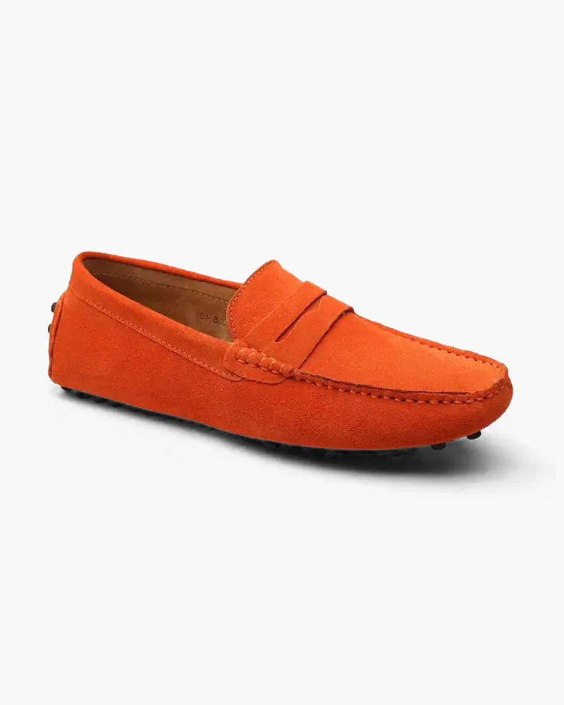 Suede Driving Moccasins