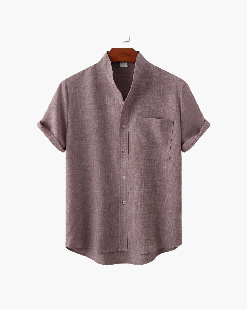The Mark Polo with Mandarin Collar