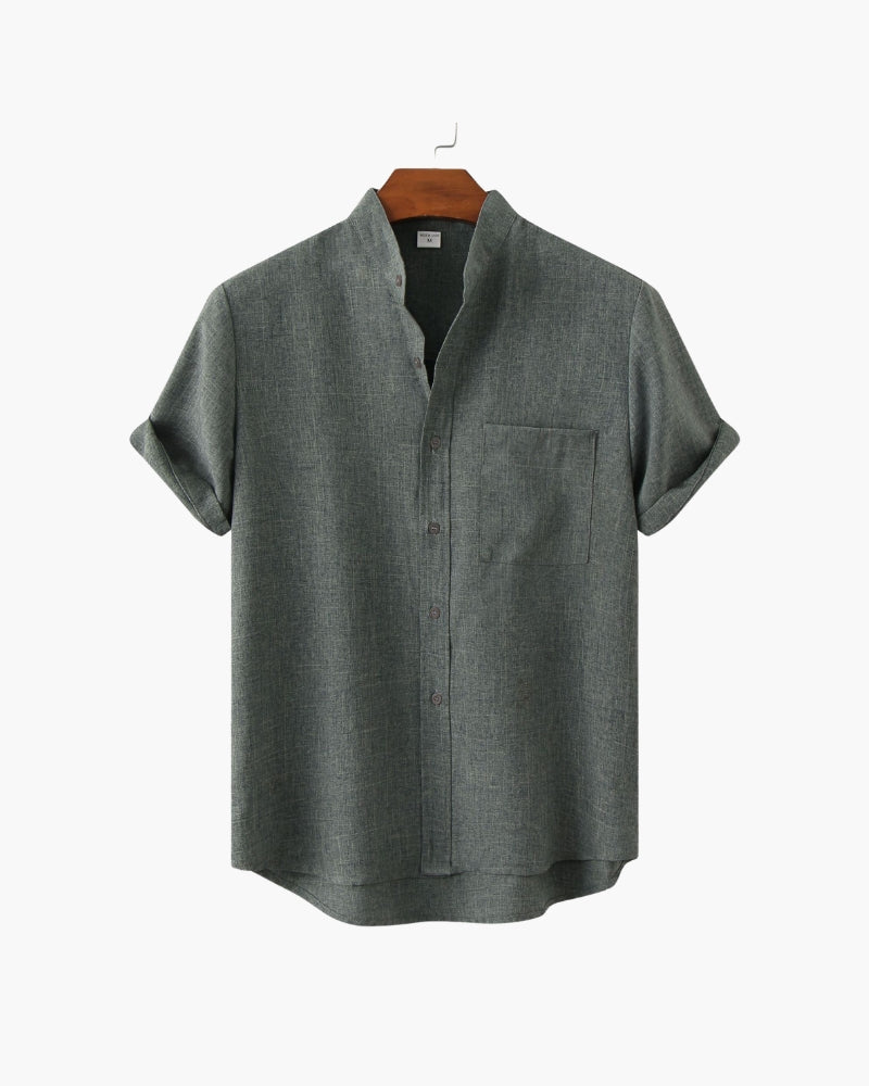 The Mark Polo with Mandarin Collar