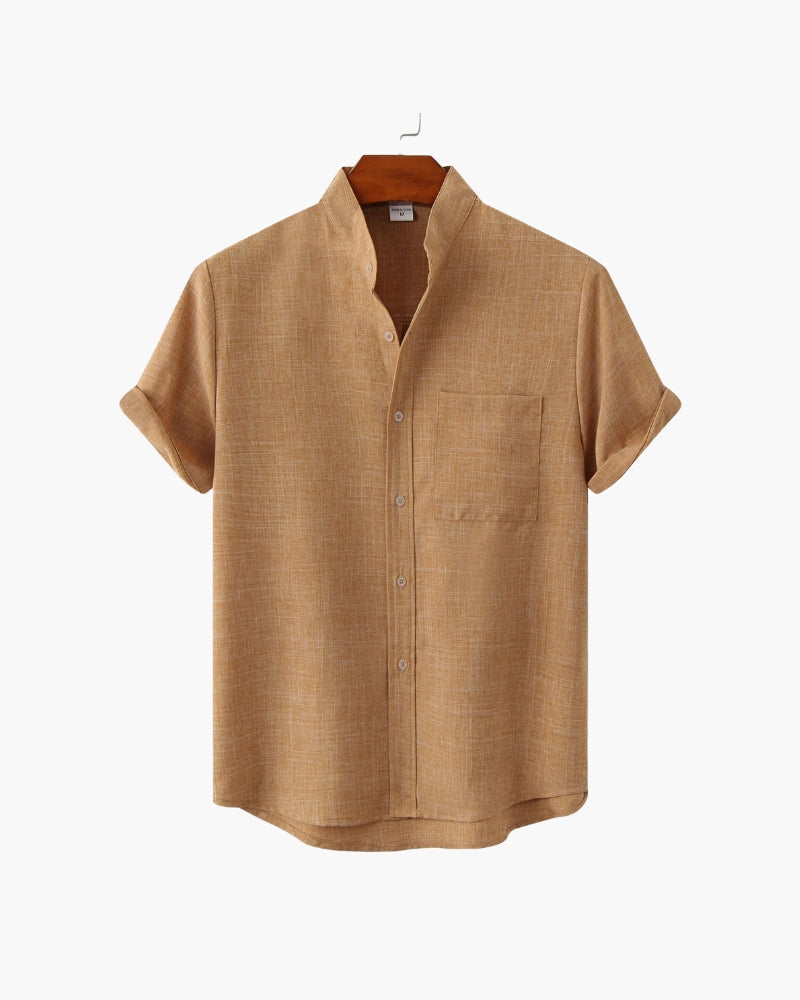The Mark Polo with Mandarin Collar