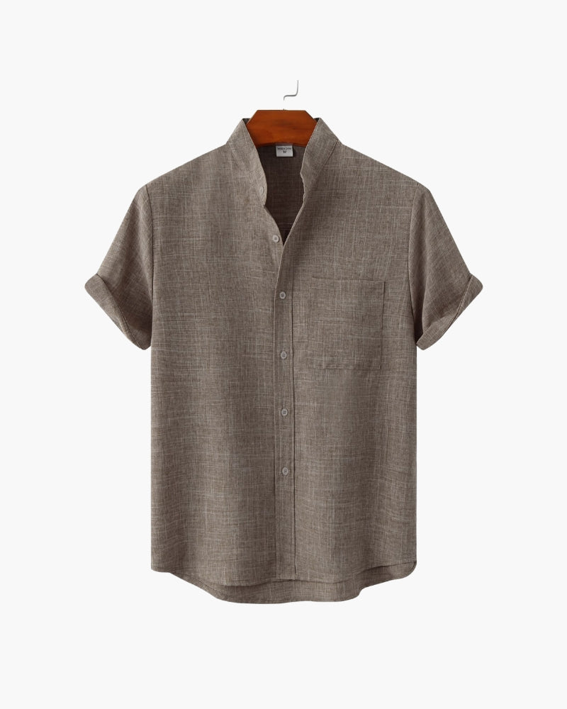 The Mark Polo with Mandarin Collar