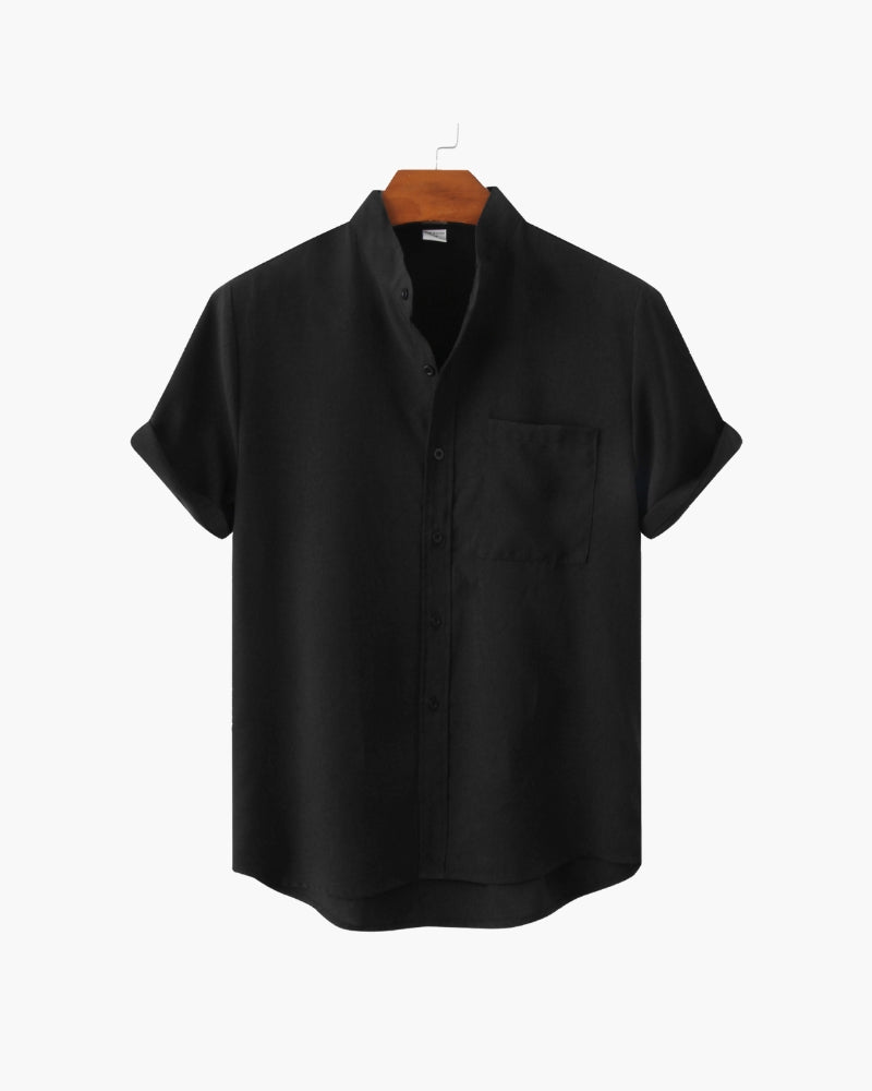 The Mark Polo with Mandarin Collar