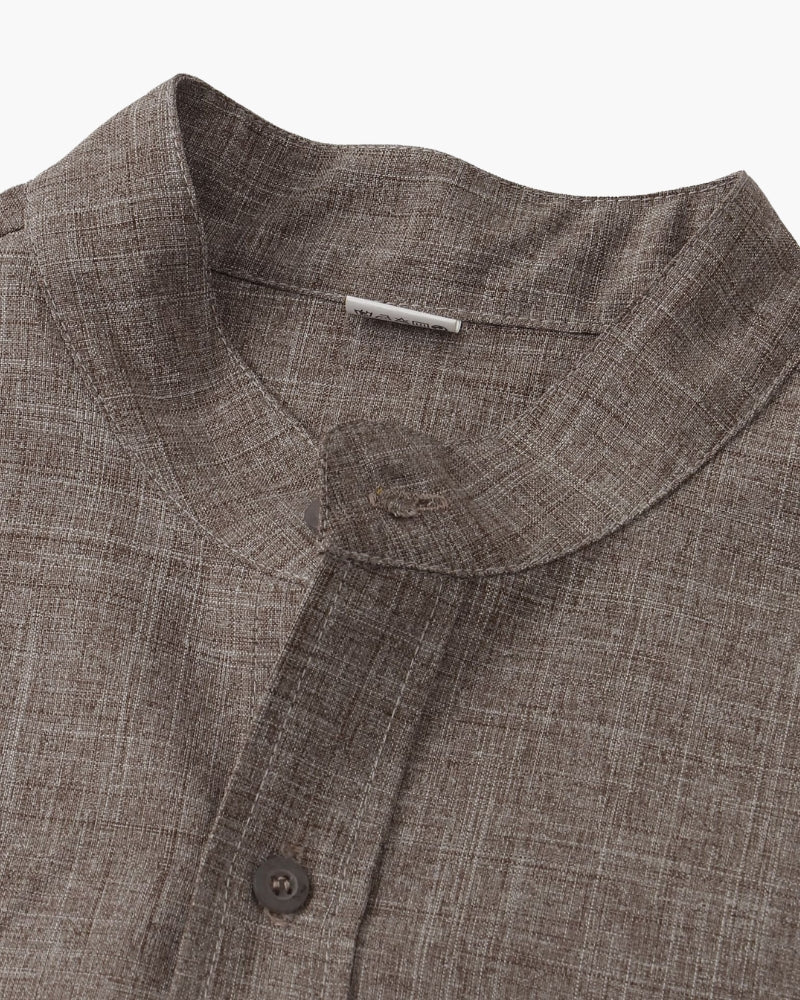 The Mark Polo with Mandarin Collar