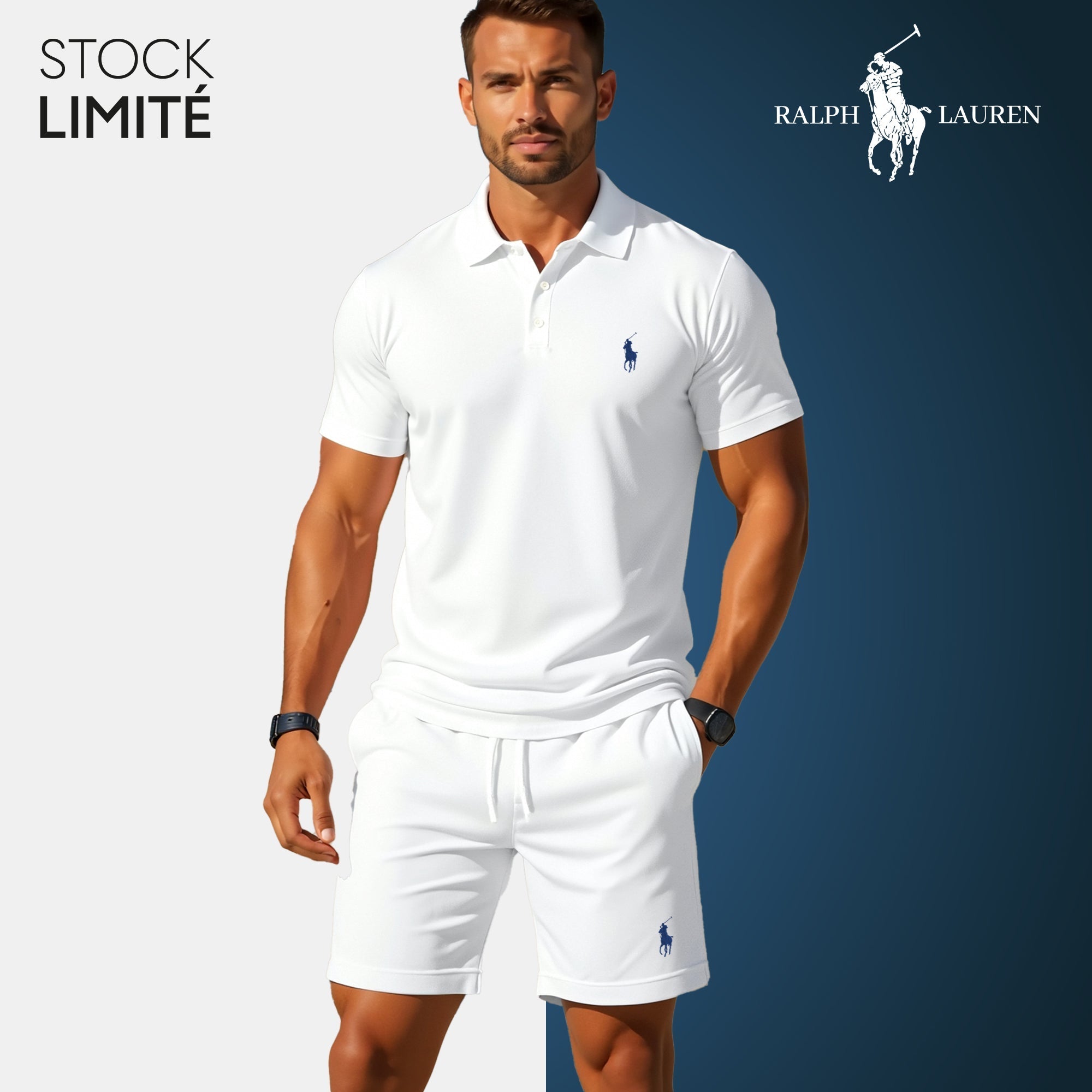 Men's Polo & Shorts Set – R&L® | Limited Edition