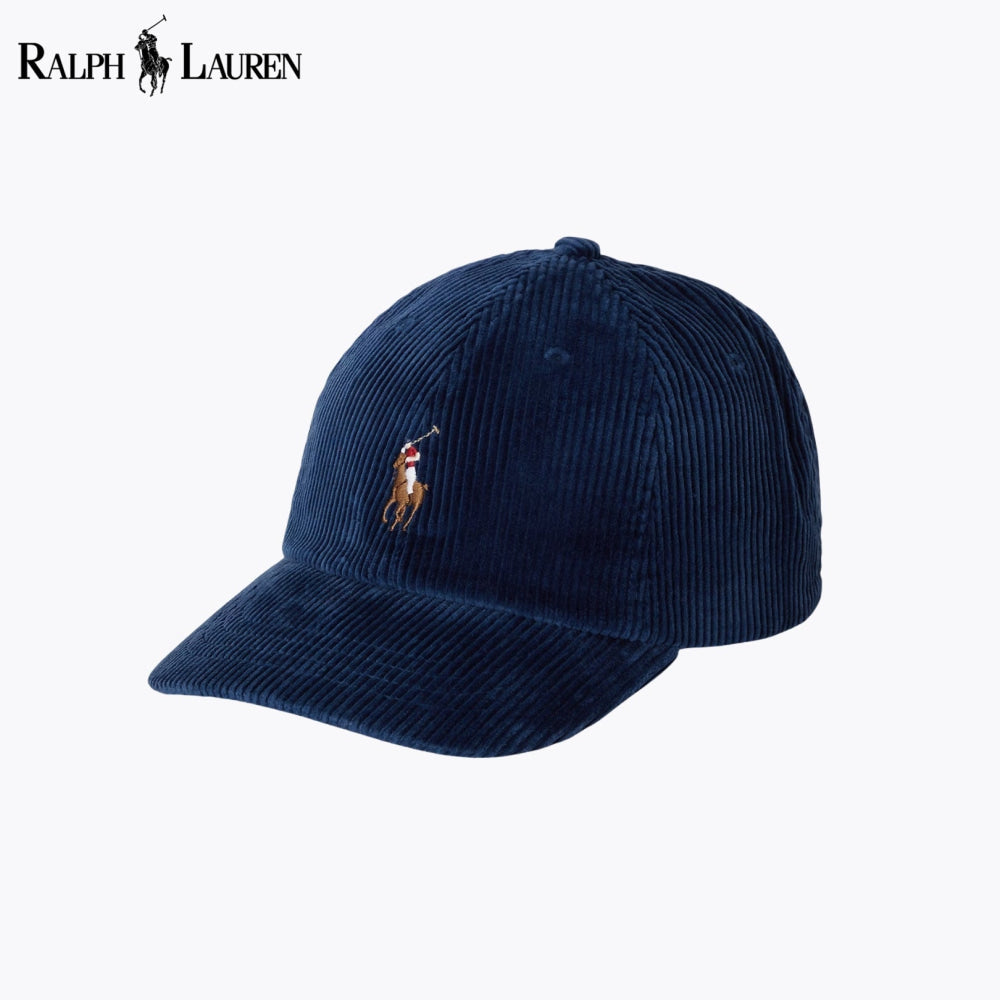 RL Corduroy Ball Cap American Royal RL Cotton Chino Ball Cap