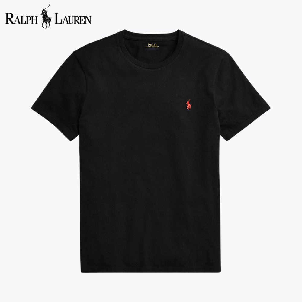 RL Custom Slim Fit Jersey Crewneck T-Shirt Black / S RL Custom Slim Fit Jersey Crewneck T-Shirt
