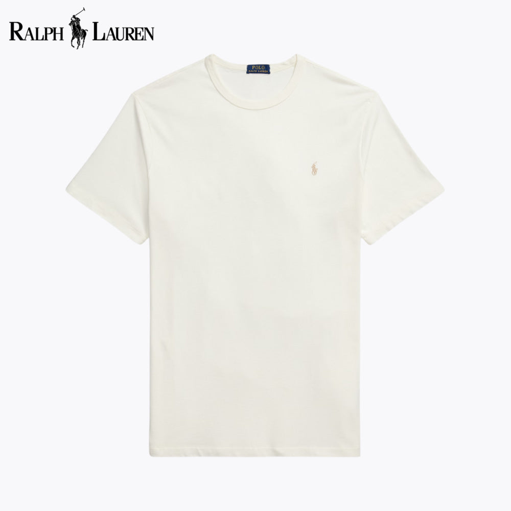 RL Jersey Crewneck T-Shirt Cream / S RL Jersey Crewneck T-Shirt
