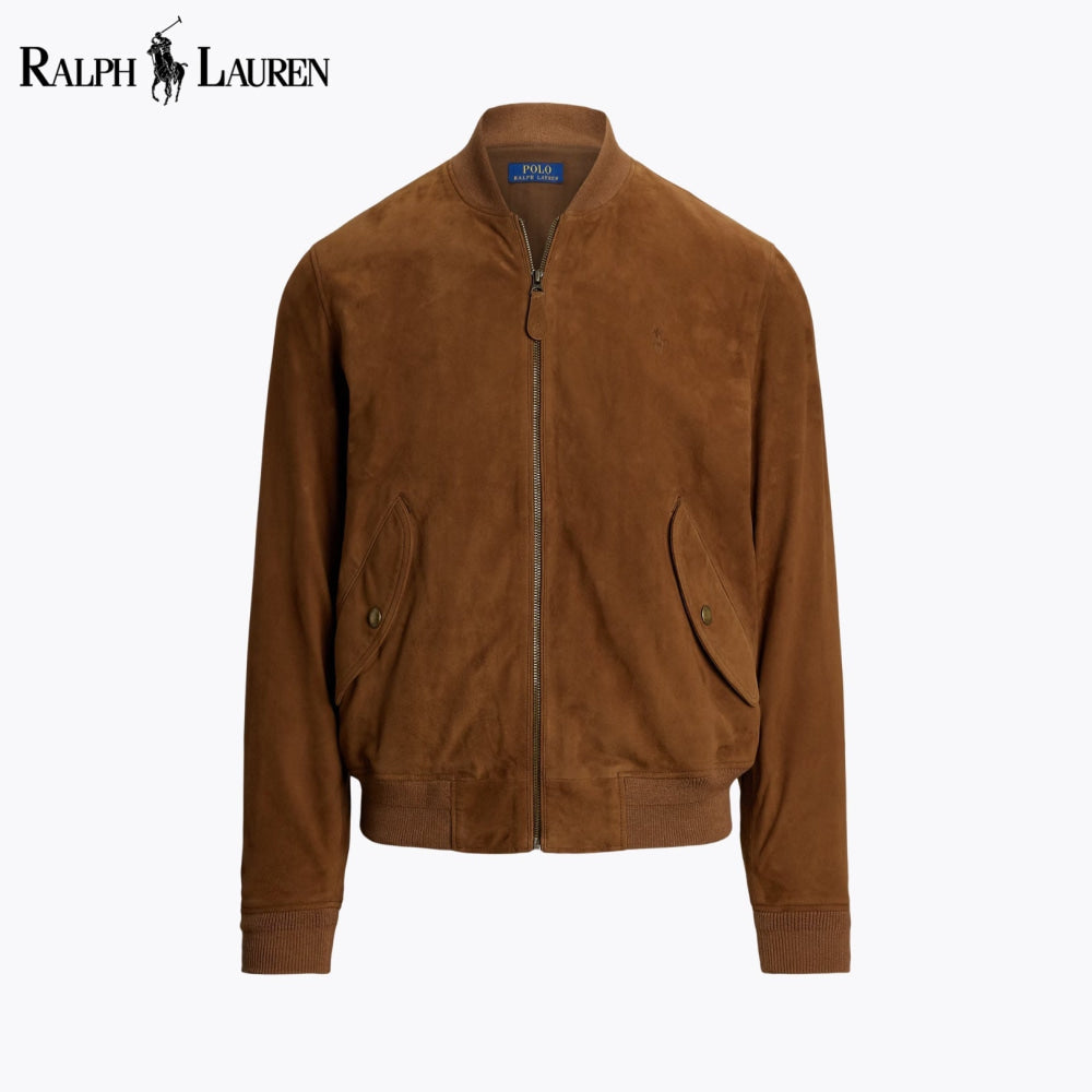 RL Suede Bomber Jacket Country Brown / S RL Suede Bomber Jacket