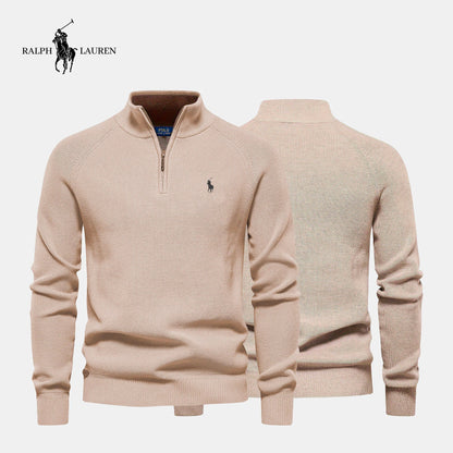 R&L Zip Neck Sweater (CLEARANCE)