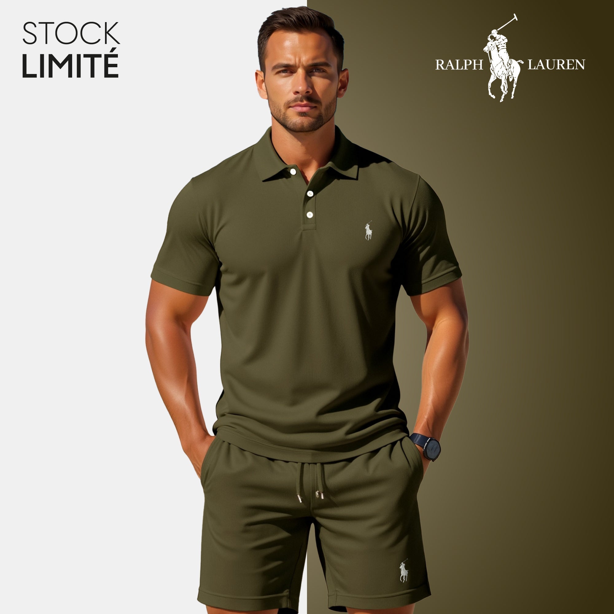 Men's Polo & Shorts Set – R&L® | Limited Edition
