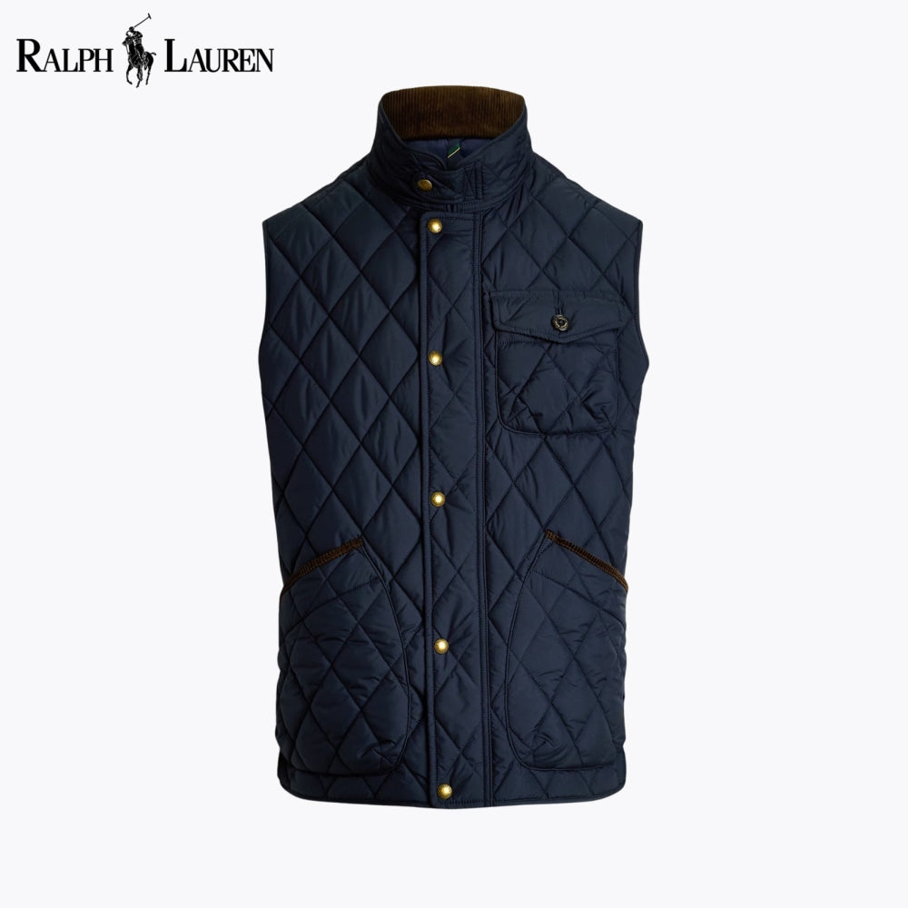 RL Beaton Quilted Utility Gilet College Navy / S RL Beaton Quilted Utility Gilet