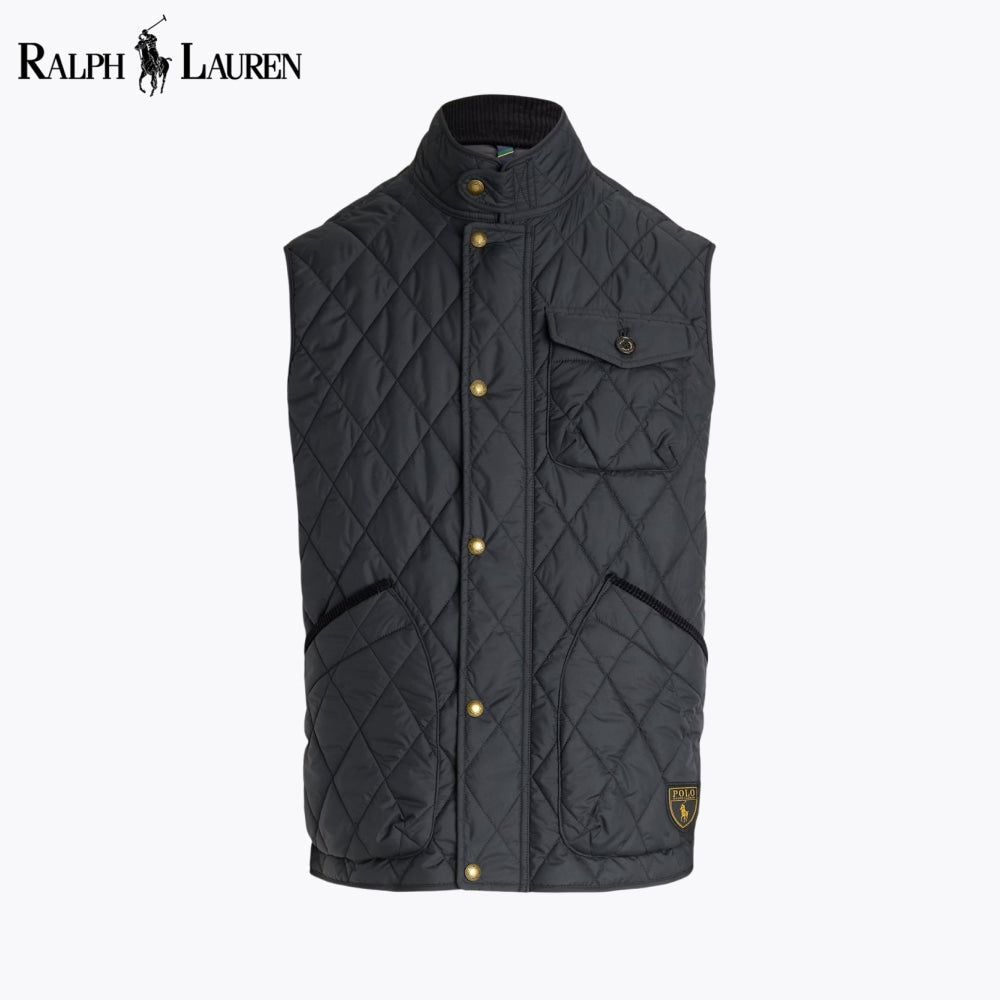 RL Beaton Quilted Utility Gilet Polo Black / S RL Beaton Quilted Utility Gilet