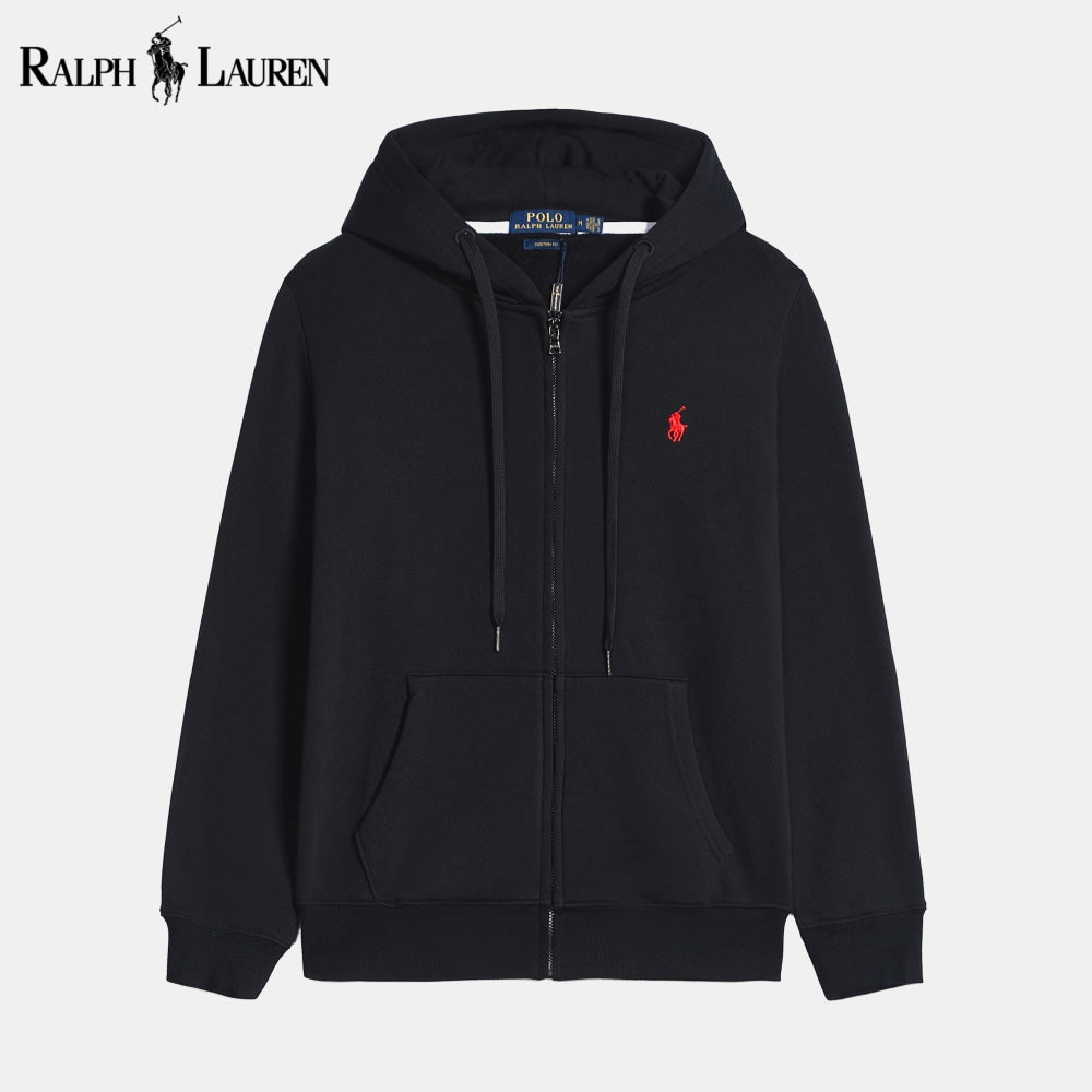 RL Classic Essential Cotton Hoodie Black / S RL Classic Essential Cotton Hoodie