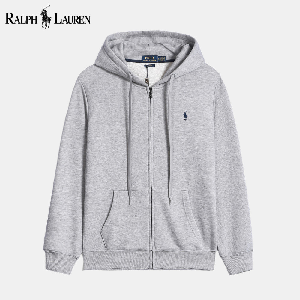 RL Classic Essential Cotton Hoodie Grey / S RL Classic Essential Cotton Hoodie