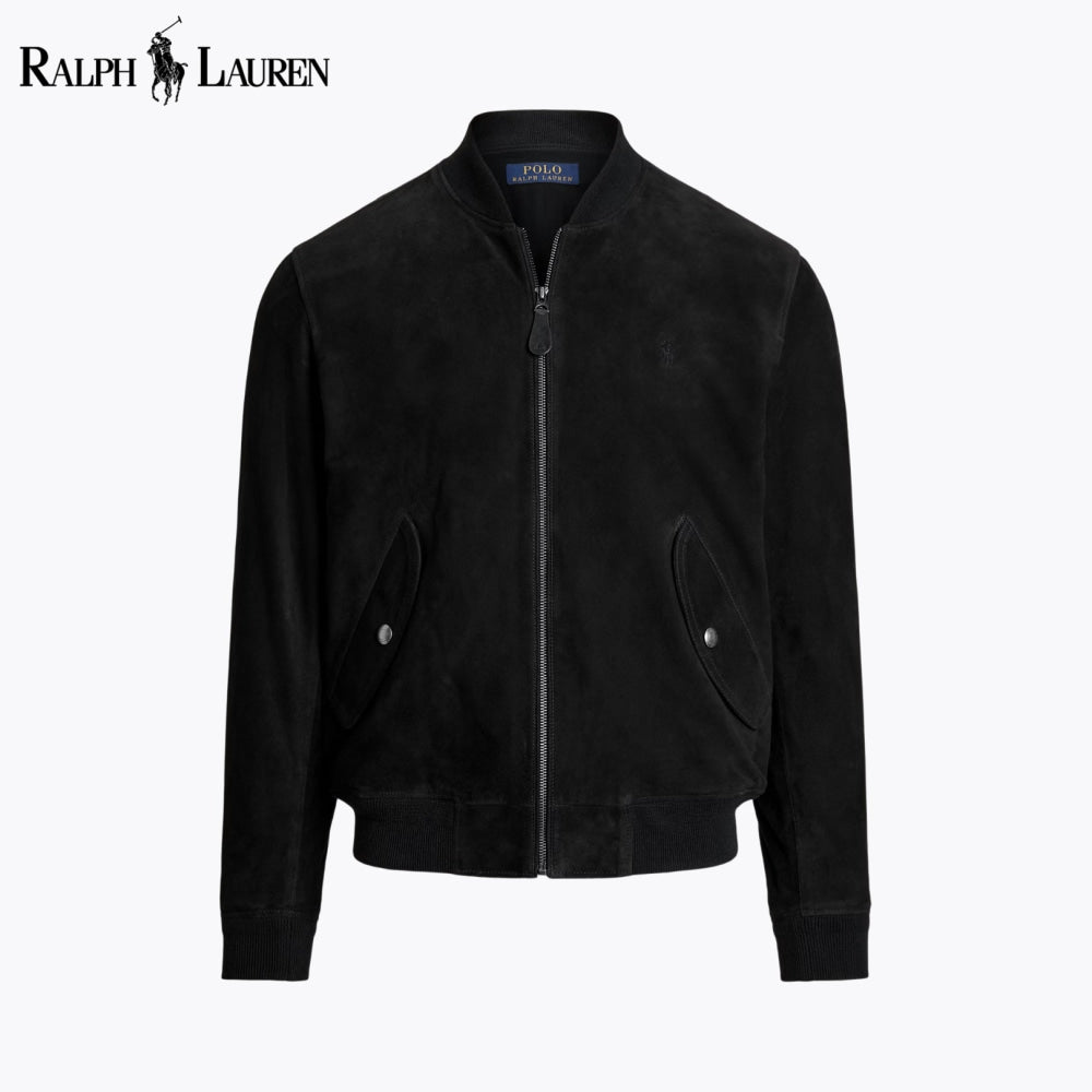 RL Suede Bomber Jacket Collection Navy / S RL Suede Bomber Jacket