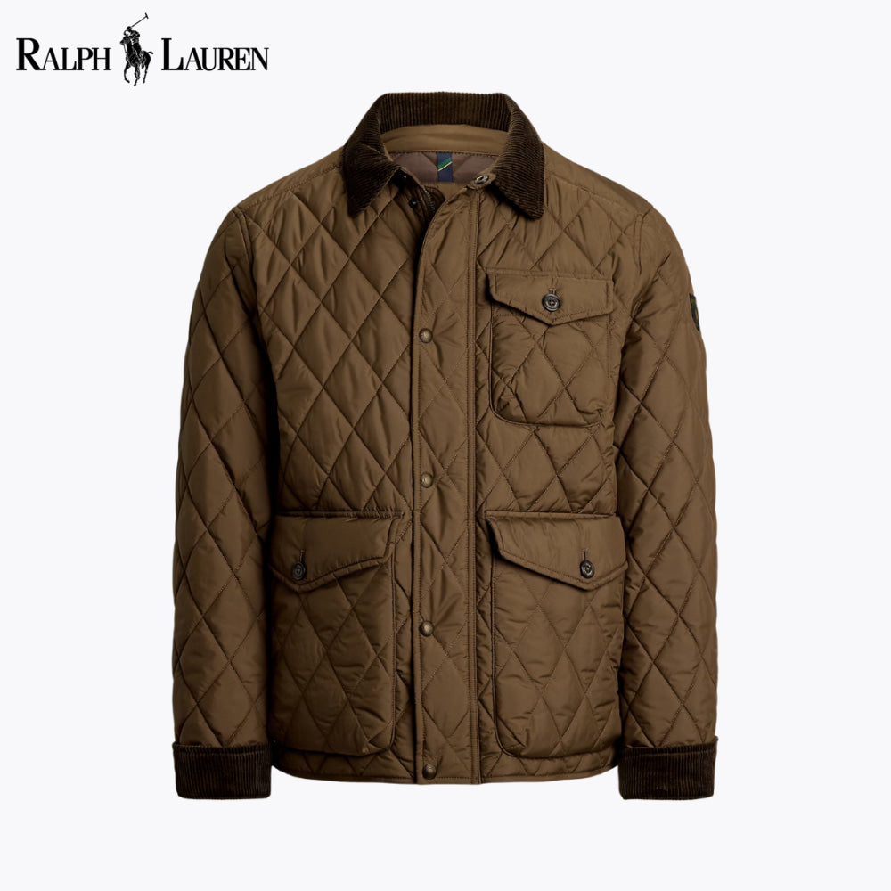 RL The Beaton Quilted Jacket Chestnut / S RL The Beaton Quilted Jacket